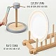 Children's Wooden Dining Set 33 Pieces GINGER HOME – Role Play Set with Plates, Cups, Cutlery and Stands