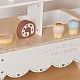 Children's Wooden Ice Cream Stand GINGER HOME, Shop on Wheels, MDF, 44/57x28x95.5 cm, Montessori Game