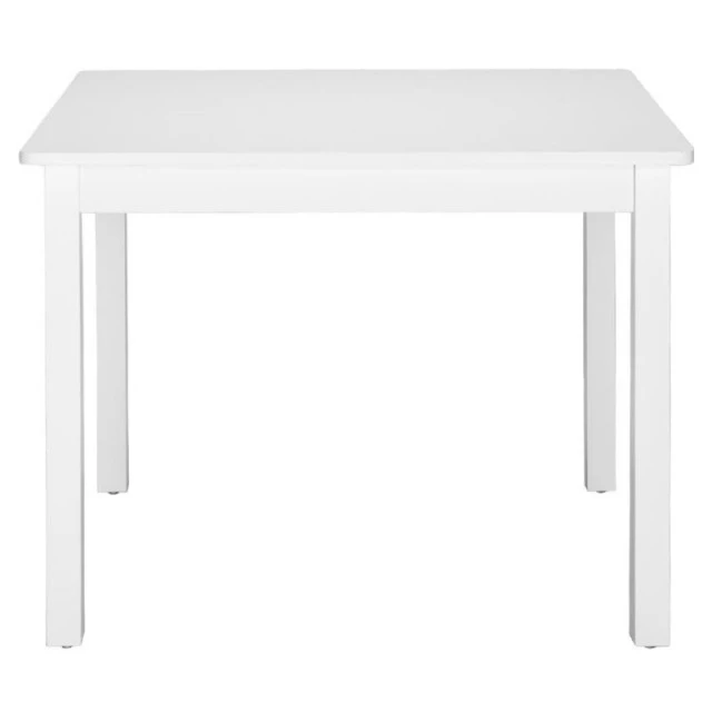 Children's Table Set with 4 Chairs GINGER HOME, Wood, White, 66x56x48 cm