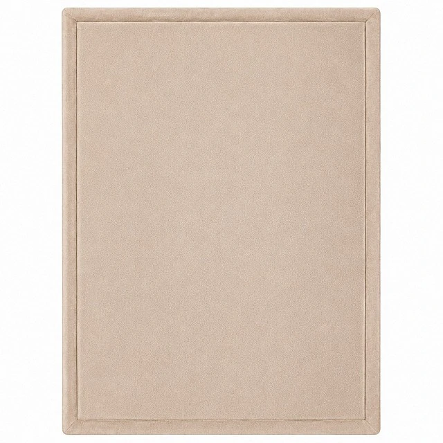 Children's Memory Rug GINGER HOME LOLLA, 150x200 cm, 3.5 cm Thickness, Velvety Soft Waterproof Top Layer, Memory Foam, Anti-Slip Base, Beige