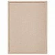 Children's Memory Rug GINGER HOME LOLLA, 150x200 cm, 3.5 cm Thickness, Velvety Soft Waterproof Top Layer, Memory Foam, Anti-Slip Base, Beige