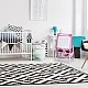 Children's Easel for Drawing GINGER HOME 3 in 1 - Black Board, White Board, Paper Roll, SUPER GIRL