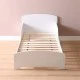 Children's Wooden Bed with Protection and Mattress Frame 140/70 cm – GINGER HOME