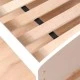 Children's Wooden Bed with Protection and Mattress Frame 140/70 cm – GINGER HOME