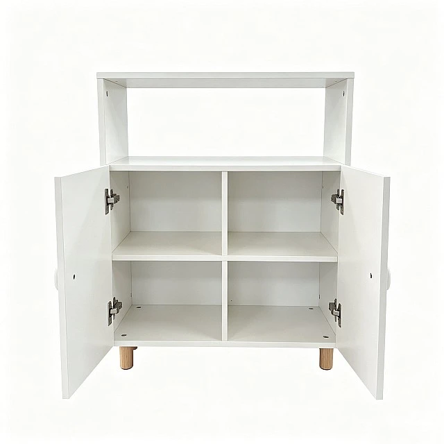 Children's Combined Bed GINGER HOME DINO with Shelves, Wardrobe, Chest of Drawers and Mattress Frame, 90x200 cm