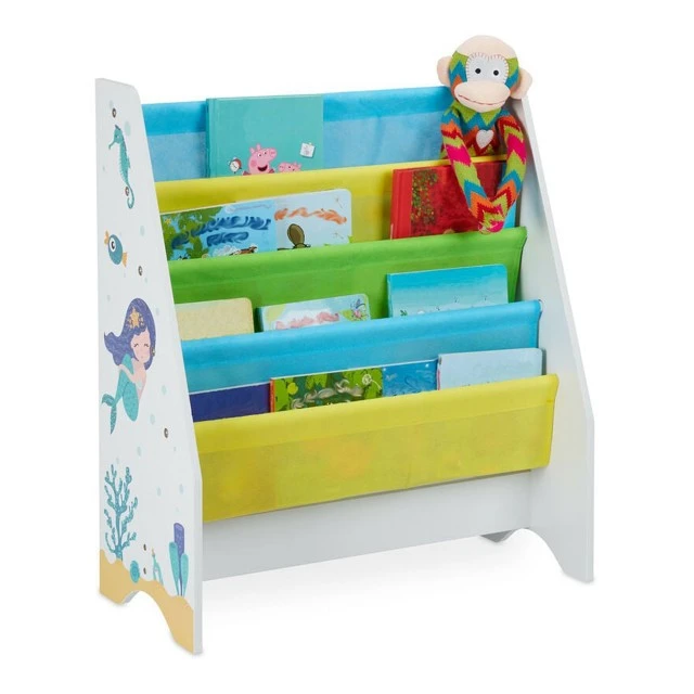 Shelf for Books and Toys, Organizer, Section, Library for Children’s Room - RUSALKA