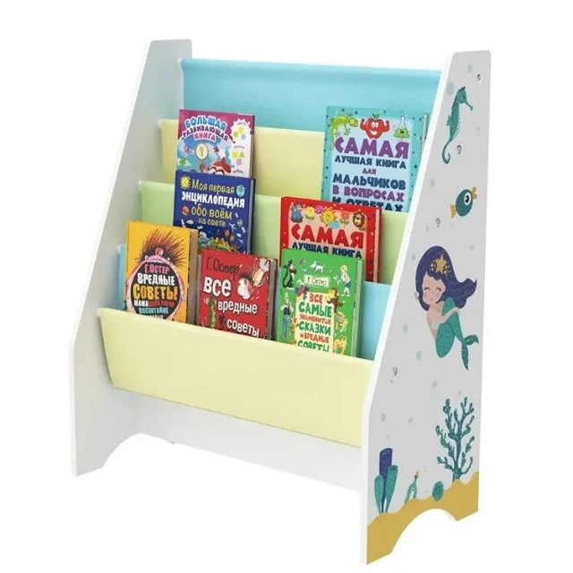 Shelf for Books and Toys, Organizer, Section, Library for Children’s Room - RUSALKA