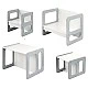 Montessori Children's Set 3 in 1 GINGER HOME, Table, Chair and Bench in White and Gray