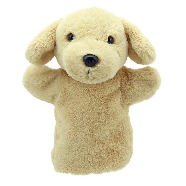 Puppet for puppet theater Dog Beige Labrador