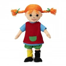 Soft doll Pippi Longstocking 40 cm.