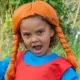 Детска играчка Перуката на Пипи Дългото чорапче