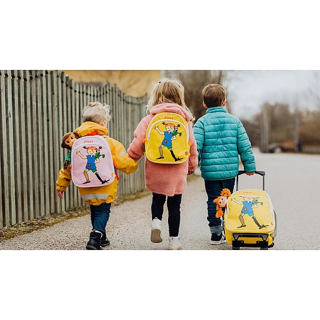 Children’s wheeled backpack Pippi Longstocking
