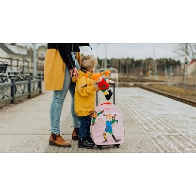 Children’s wheeled backpack Pippi Longstocking