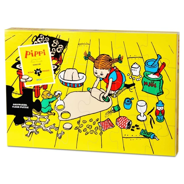 Large floor puzzle Pippi Longstocking 24 pieces