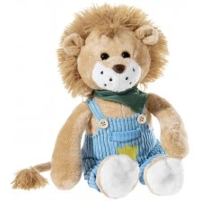 Lion with overalls 35 cm. The Merry Band series