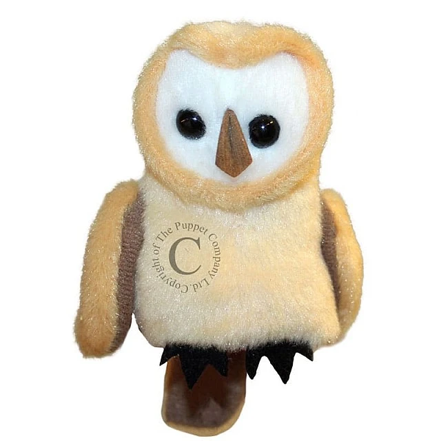 Veiled Owl Finger Puppet Puppet