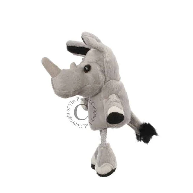 Finger Puppet Puppet Rhinoceros