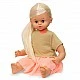Talking doll with blond hair 45 cm.