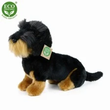 Plush Dog Dachshund sitting 30 cm.