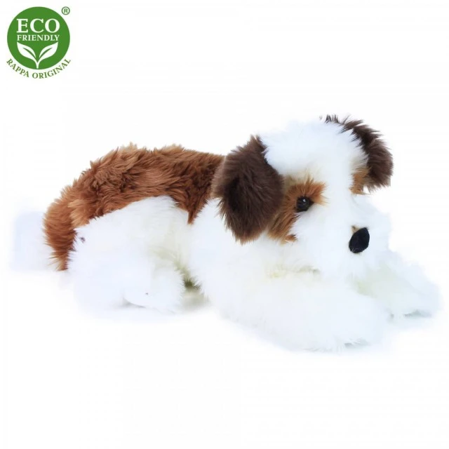 Plush dog Shih Tzu lying down 45 cm.