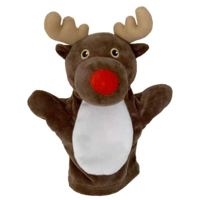 My first theater doll Christmas deer 21 cm.