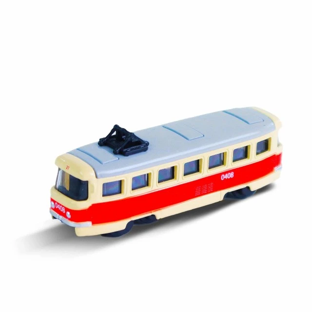 Metal retro tram 8.5 cm.