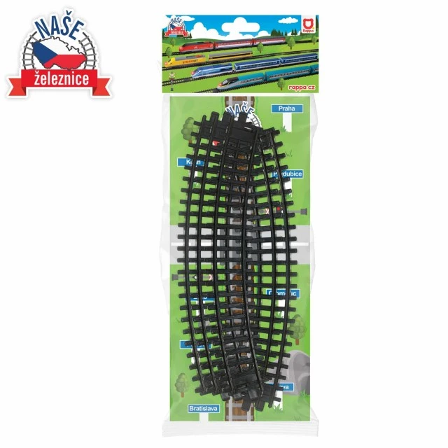 Set of curved rails 4 pcs.