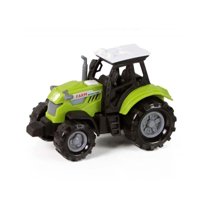 Tractor with sound and lights 10 cm.