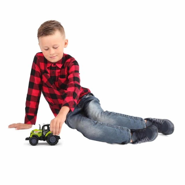 Tractor with sound and lights 10 cm.