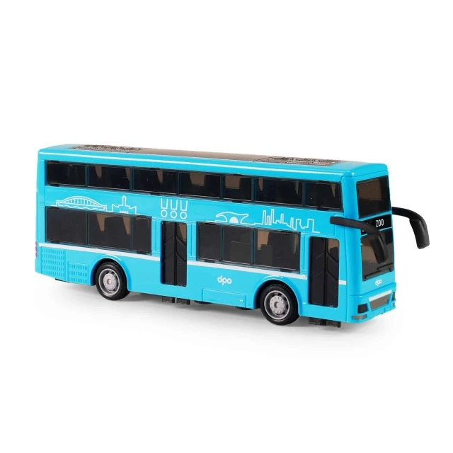 Ostrava double-decker bus with opening doors 19 cm.