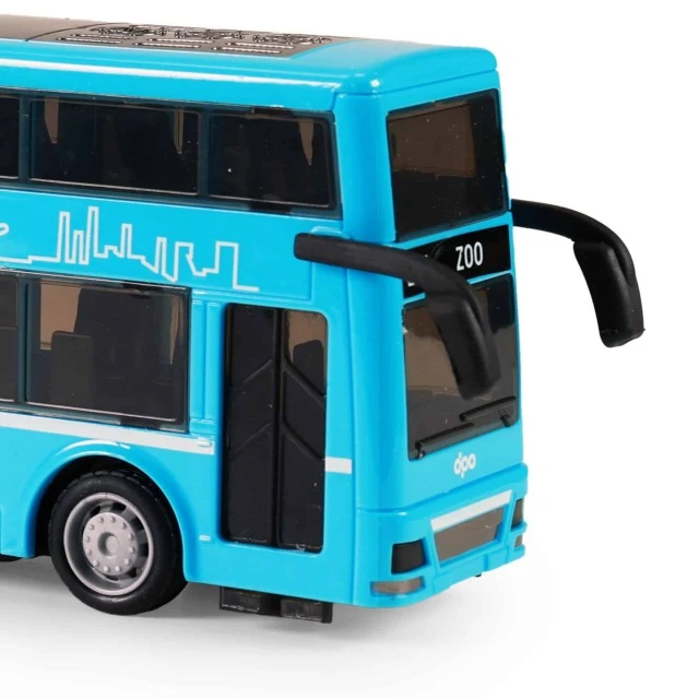 Ostrava double-decker bus with opening doors 19 cm.