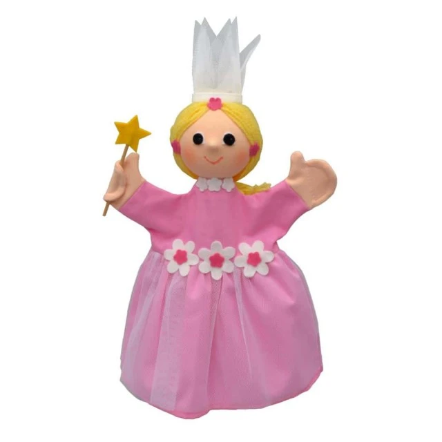 Puppet for theater The Flower Fairy pink 34 cm.
