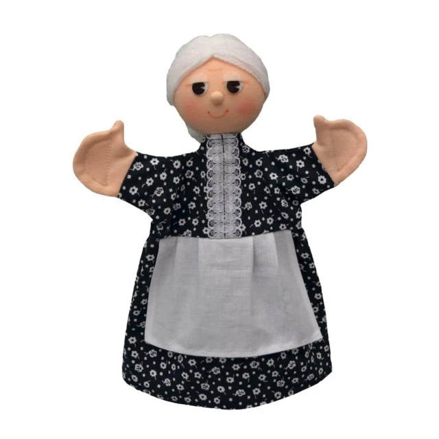 Theater doll Grandma 27 cm.