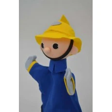 Theater doll Fireman 28 cm.