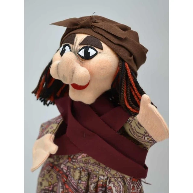 Theater doll Baba Yaga 28 cm.