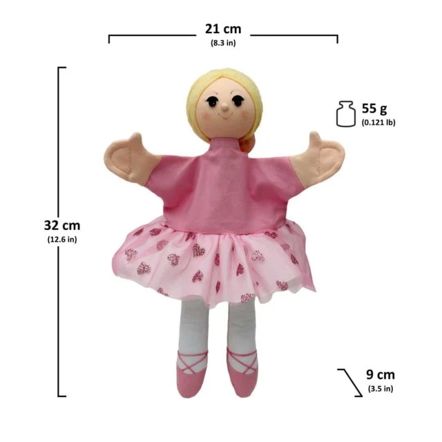 Theater doll Ballerina 32 cm.