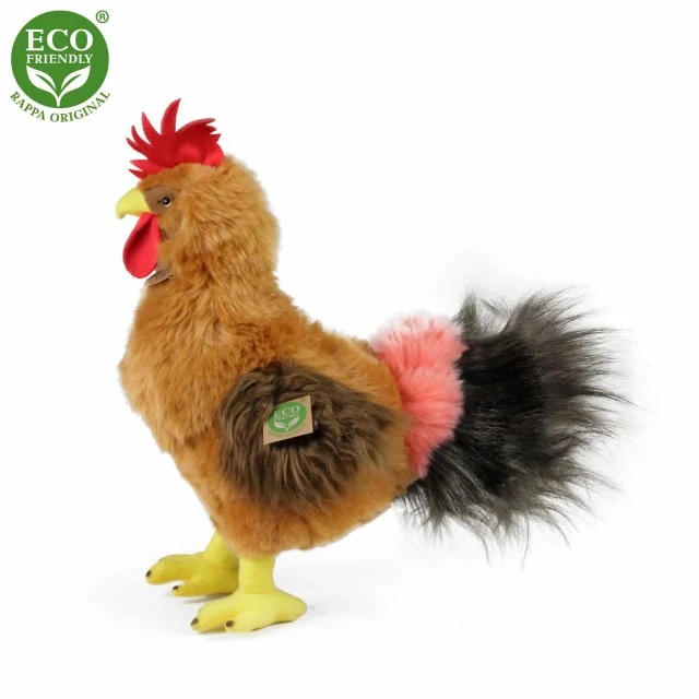 Плюшен Домашен петел 33 см.