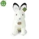 Плюшен Бял заек седящ 30 см.