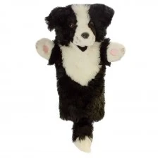Puppet for theater Border Collie 40 cm.