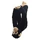Плюшено Шимпанзе с велкро на лапичките 30 см.