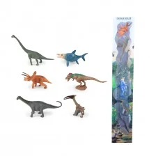 Set of figurines Dinosaurs IV - 6 pieces 5-9 cm.