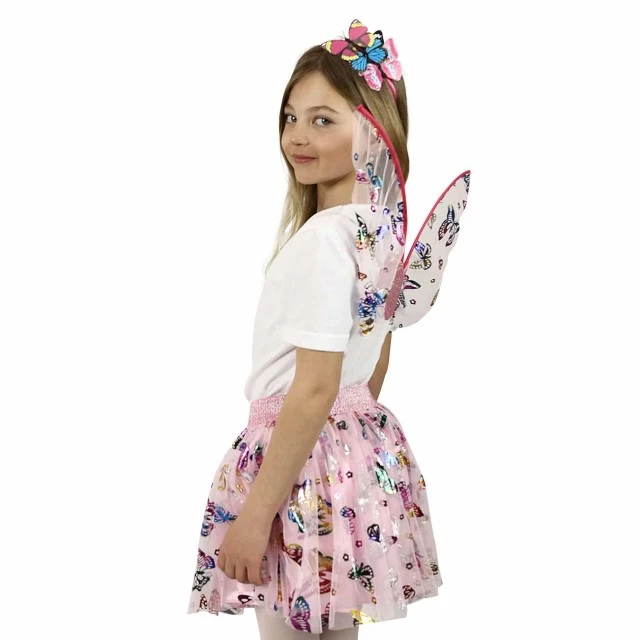 Butterfly theater costume - wings tutu skirt and tiara