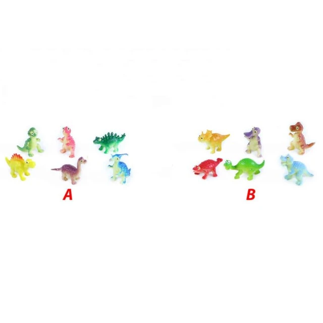 Set of figures Baby dinosaurs II - 6 pieces 5 cm.