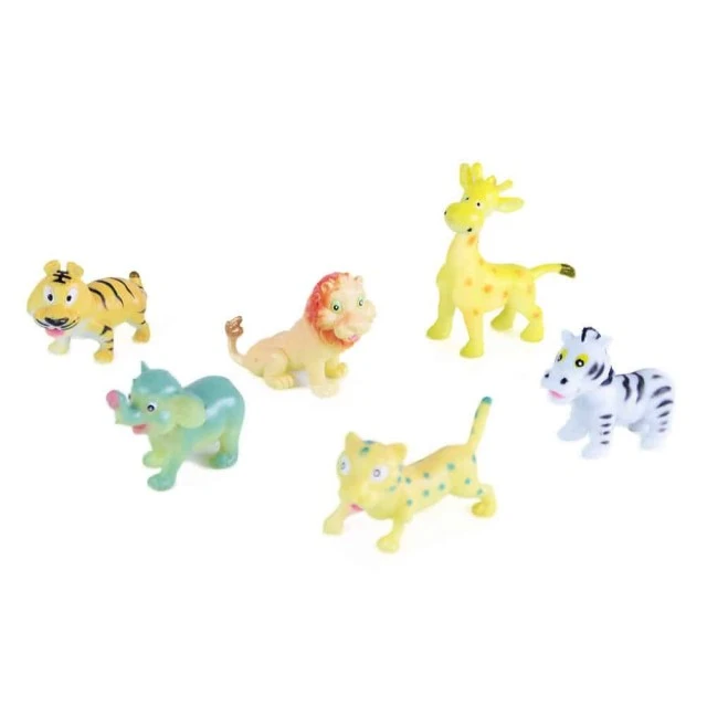 Set of figurines Baby wild animals II - 6 pieces 4-45 cm.