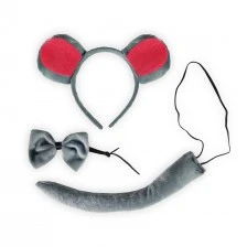 Theater set Michele - bow-tie ears and tail