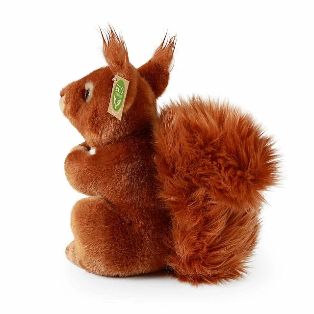 Plush Squirrel sitting 23 cm.