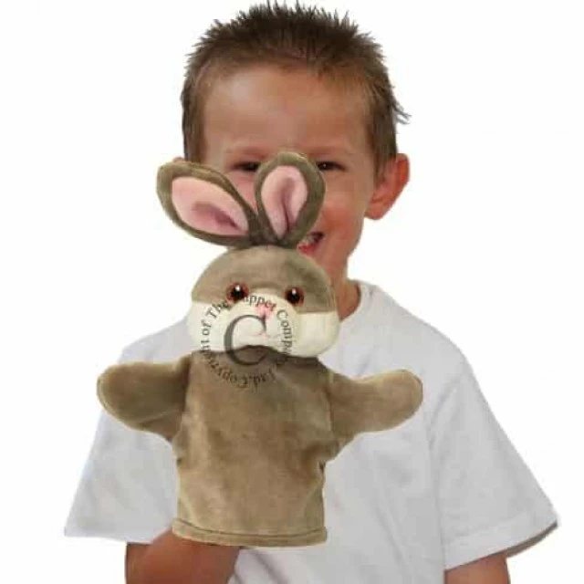 My first rabbit puppet theater puppet