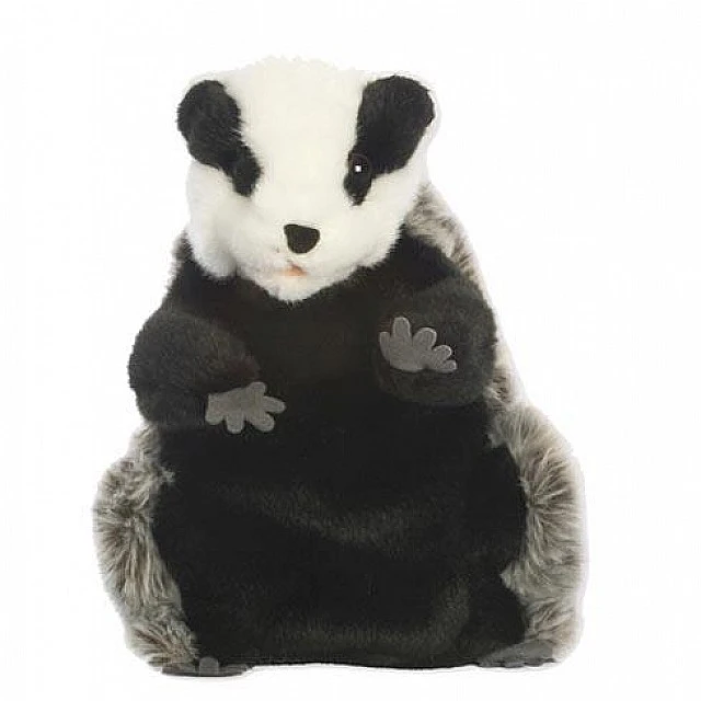 Puppet glove puppet European badger