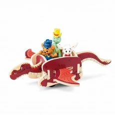 Дървеният Летящ дракон на Бамзе 24 см.