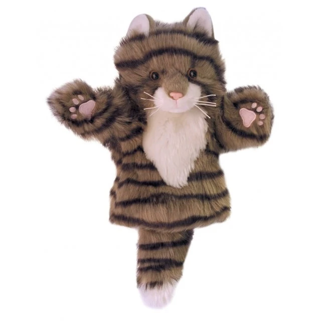 Hand puppet Grey cat